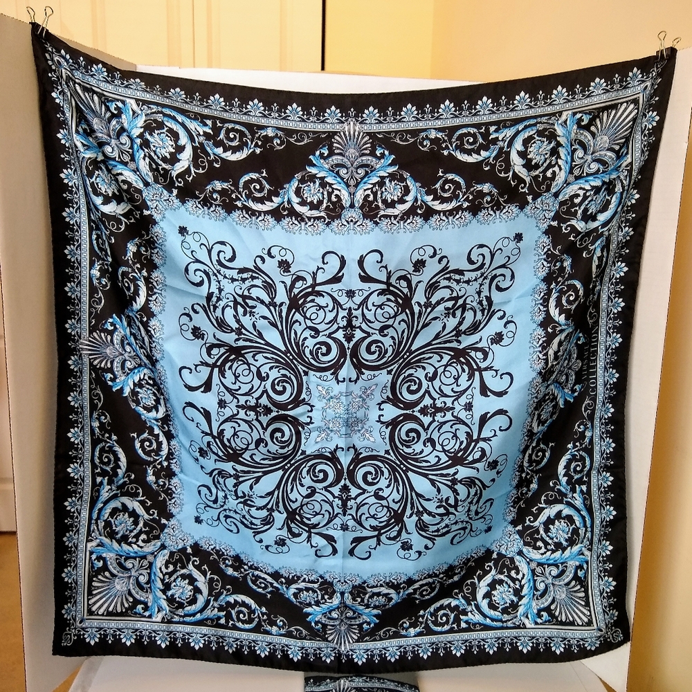 Versace Collection Authentic Silk Scarf - Picture 3 of 9